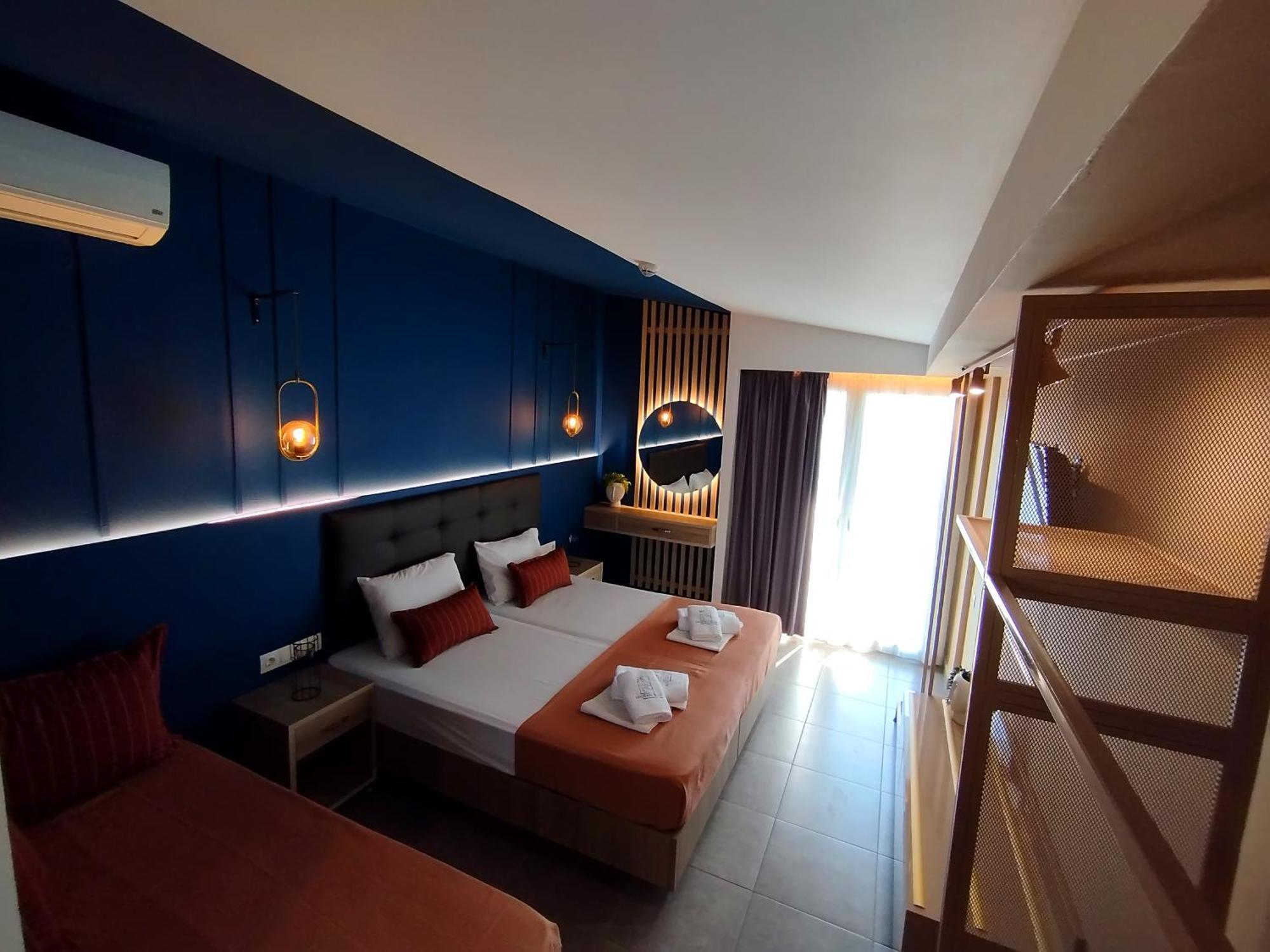 Aegean Blue Apartments & Suites Лептокария Номер фото